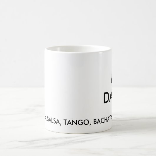 HERR DANCES CHA CHA KAFFEETASSE (Mittel)