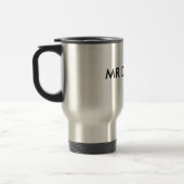 Herr Dances Mug Reisebecher (Links)