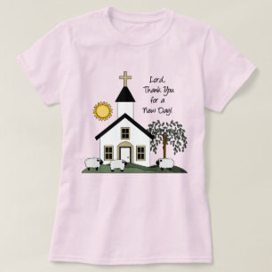 Herr dankt Ihnen für einen neuen Tag T - Shirt für