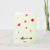 Herr Darcy Card Karte (Rückseite)