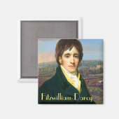 Herr Darcy Magnet (Vorderseite/Rückseite)