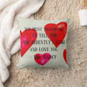 Herr Darcy Pillow Kissen (Decke)