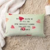 Herr Darcy Pillow Lendenkissen (Decke)