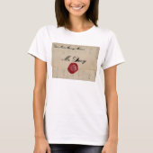 Herr Darcy Regency Love Letter T-Shirt (Vorderseite)