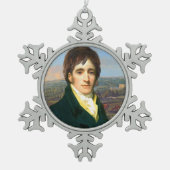 Herr Darcy Snowflake Ornament (Vorderseite)