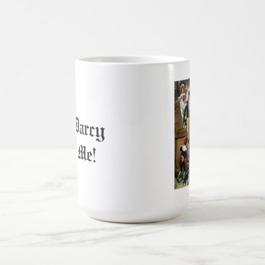 Herr Darcy und ich! Kaffeetasse (Mittel)