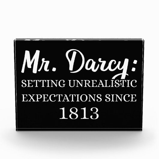 Herr Darcy: Unrealistische Erwartungen seit 1813 I Fotoblock (Vorderseite)