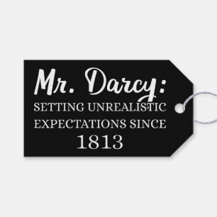 Herr Darcy: Unrealistische Erwartungen seit 1813 I Geschenkanhänger