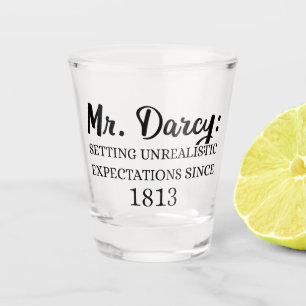 Herr Darcy: Unrealistische Erwartungen seit 1813 I Schnapsglas