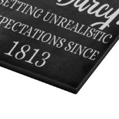 Herr Darcy: Unrealistische Erwartungen seit 1813 I Schneidebrett (Ecke)