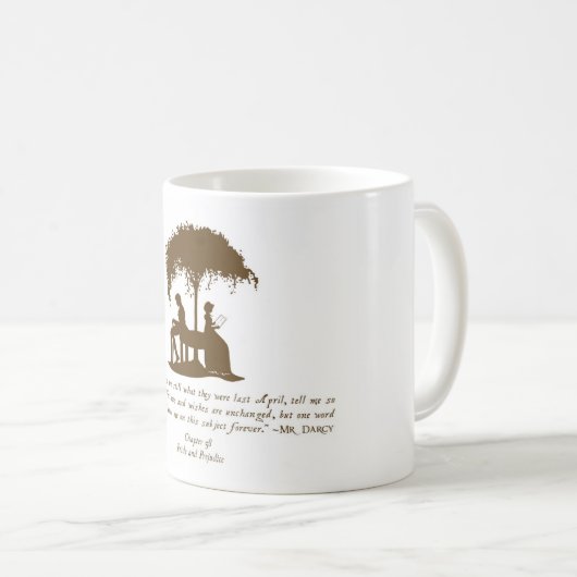 Herr Darcys Proposal Kaffeetasse (VorderseiteRechts)