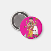 Herr Dattatreya Magnet (Vorderseite/Rückseite)