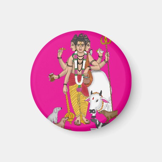 Herr Dattatreya Magnet (Vorne)