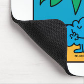 Herr Daydream Beach Scene Mousepad (Ecke)