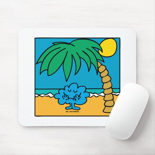 Herr Daydream Beach Scene Mousepad (Mit Mouse)