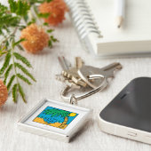 Herr Daydream Beach Scene Schlüsselanhänger (Seite)