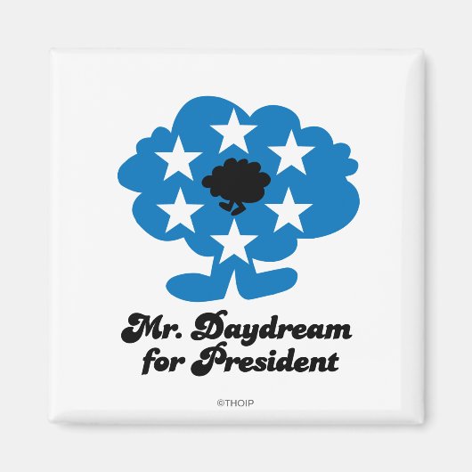 Herr Daydream for President Magnet (Vorne)