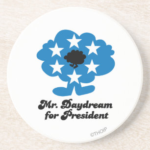 Herr Daydream for President Sandstein Untersetzer