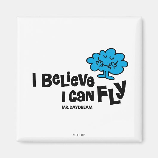 Herr Daydream glaubt, dass er fliegen kann Magnet (Vorne)