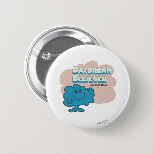 Herr Daydream glaubver Button (Vorne & Hinten)