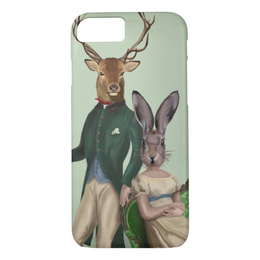 Herr Deer und Frau Rabbit 2 Case-Mate iPhone Hülle (Rückseite)