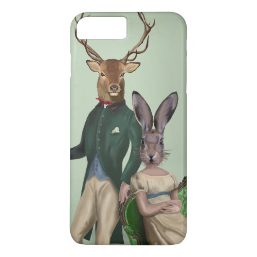 Herr Deer und Frau Rabbit 2 Case-Mate iPhone Hülle (Rückseite)