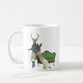 Herr Deer und Frau Rabbit 2 Kaffeetasse (Links)