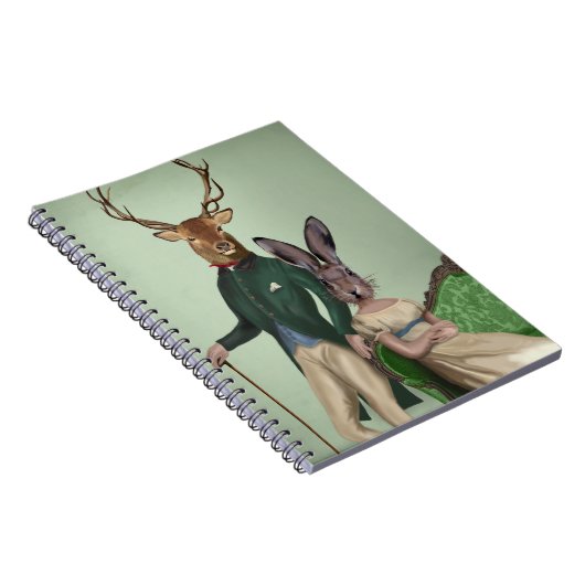 Herr Deer und Frau Rabbit 2 Notizblock (Rechte Seite)