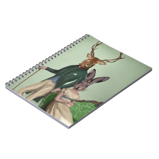 Herr Deer und Frau Rabbit 2 Notizblock (Linke Seite)