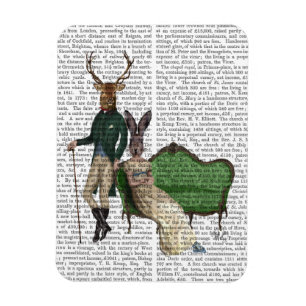 Herr Deer und Frau Rabbit Magnet
