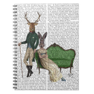 Herr Deer und Frau Rabbit Notizblock
