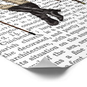 Herr Deer und Frau Rabbit Poster (Ecke)