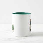 Herr Deer und Frau Rabbit Tasse (Zentrum)