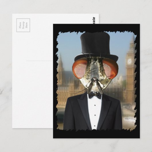 Herr der Fliegen Postkarte (Vorne/Hinten)