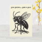 Herr der Flieger Karte (Gelbe Blume)