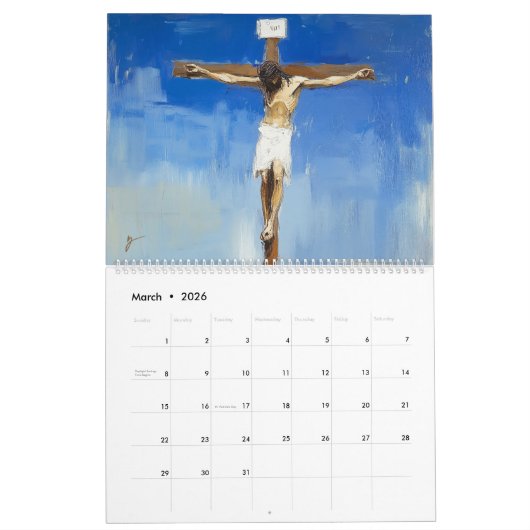 Herr der ganzen Erde Kalender (Mär 2026)