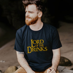 Herr der Getränke - Lustig und Sarkastisch T-Shirt