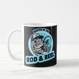 Herr der Straße und der Angelrolle Kaffeetasse
