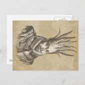 "Herr der Tiefe" Postkarte (Vorne/Hinten)