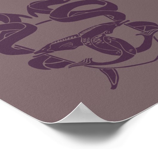 Herr des Laketown-Symbols Poster (Ecke)