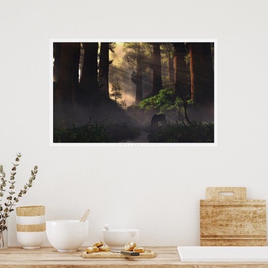 Herr des Waldes Poster (Küche)