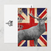 Herr des Waldes Postkarte (Vorne/Hinten)