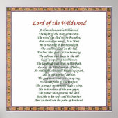 Herr des Wildwood Poster (Vorne)