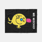 Herr Design für Unheil Fleecedecke (Vorderseite (Horizontal))