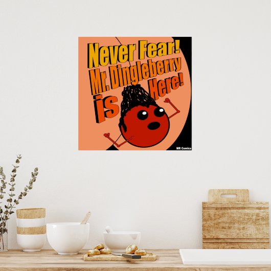Herr Dingleberry Poster (Küche)