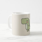 Herr Dinosaur Kaffeetasse (Vorderseite Links)
