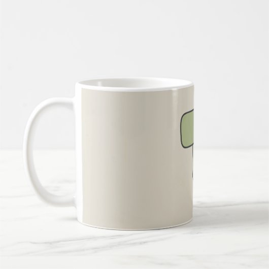 Herr Dinosaur Kaffeetasse (Links)