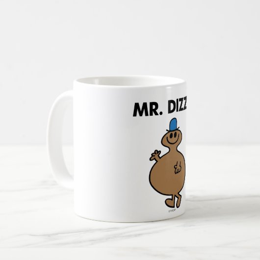 Herr Dizzy | Klassische Pose Kaffeetasse (Vorderseite Links)