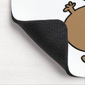 Herr Dizzy | Klassische Pose Mousepad (Ecke)