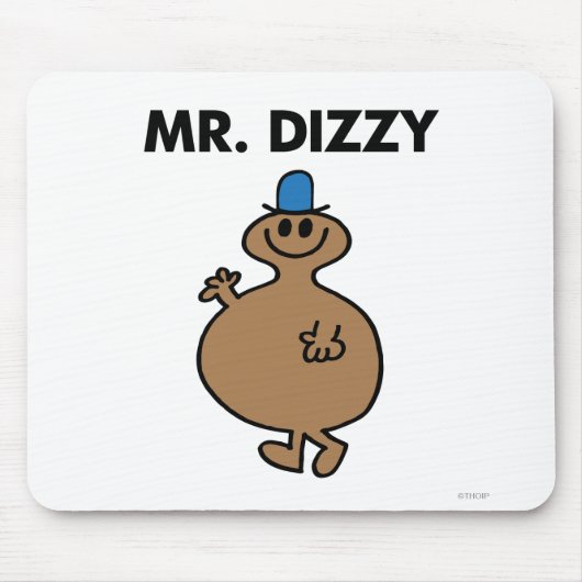 Herr Dizzy | Klassische Pose Mousepad (Vorne)